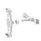 Автомобільний тримач на підголівник Wiwu CH017 Car Holder White